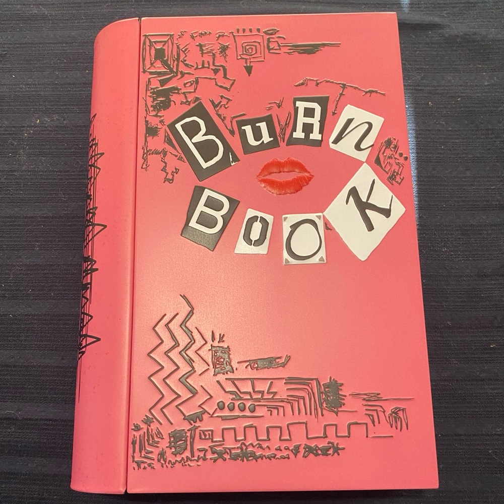 Mean Girls Burn Book Popcorn Bucket AMC Tin